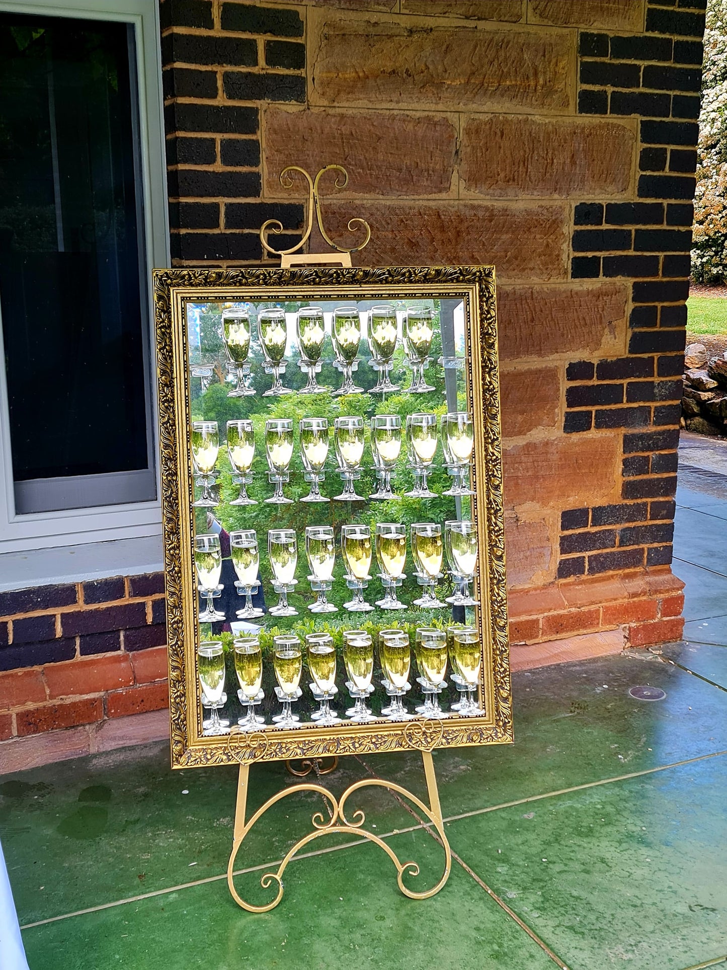 Champagne Wall