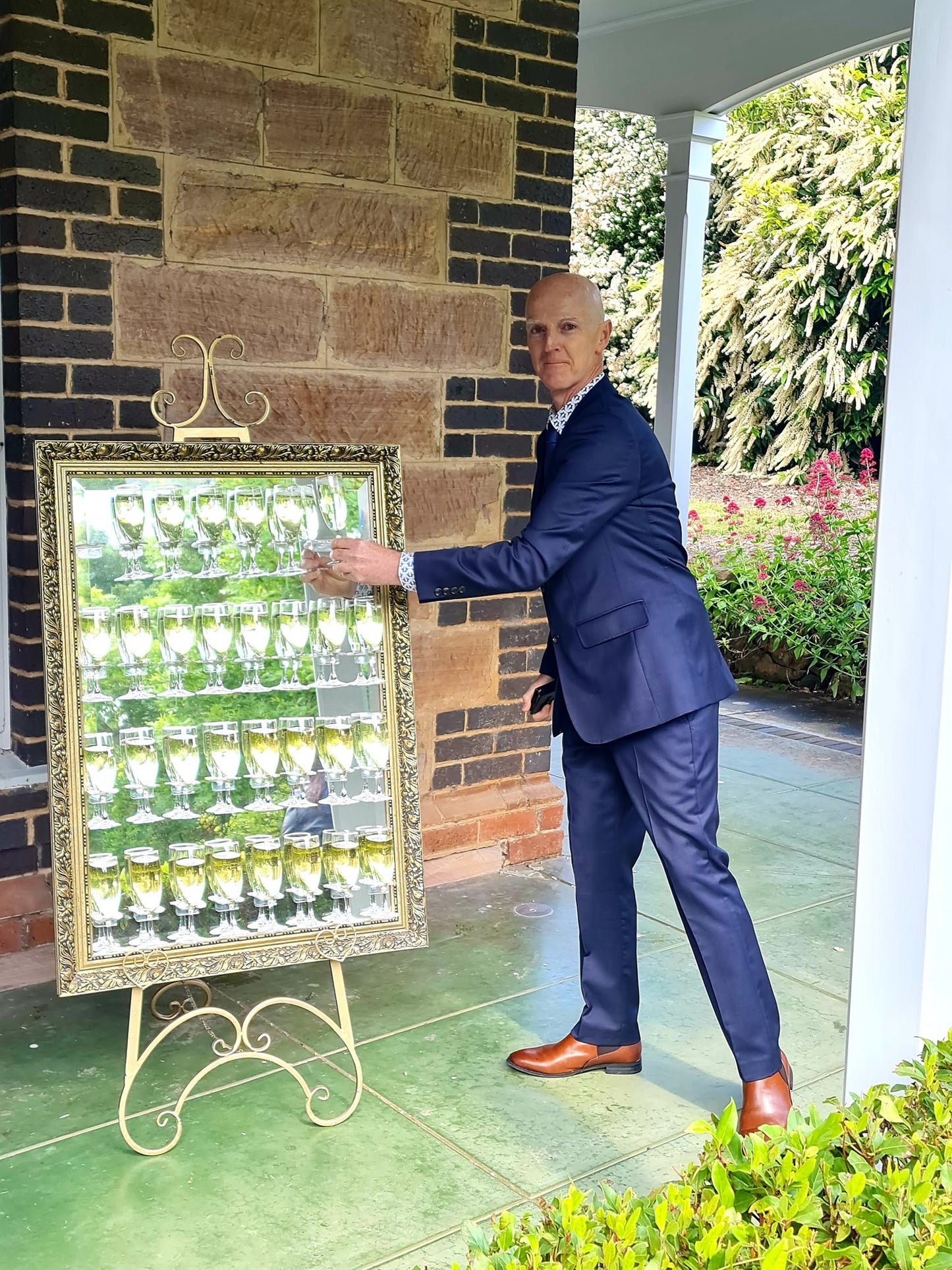 Champagne Wall