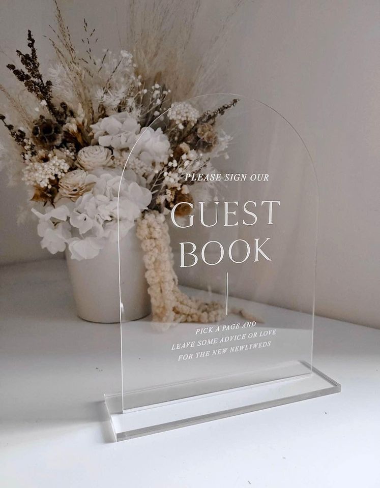 Wedding Guest Book Sign