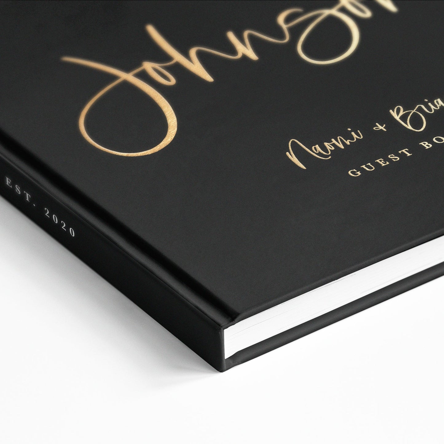 Modern Minimalist Guest Book
