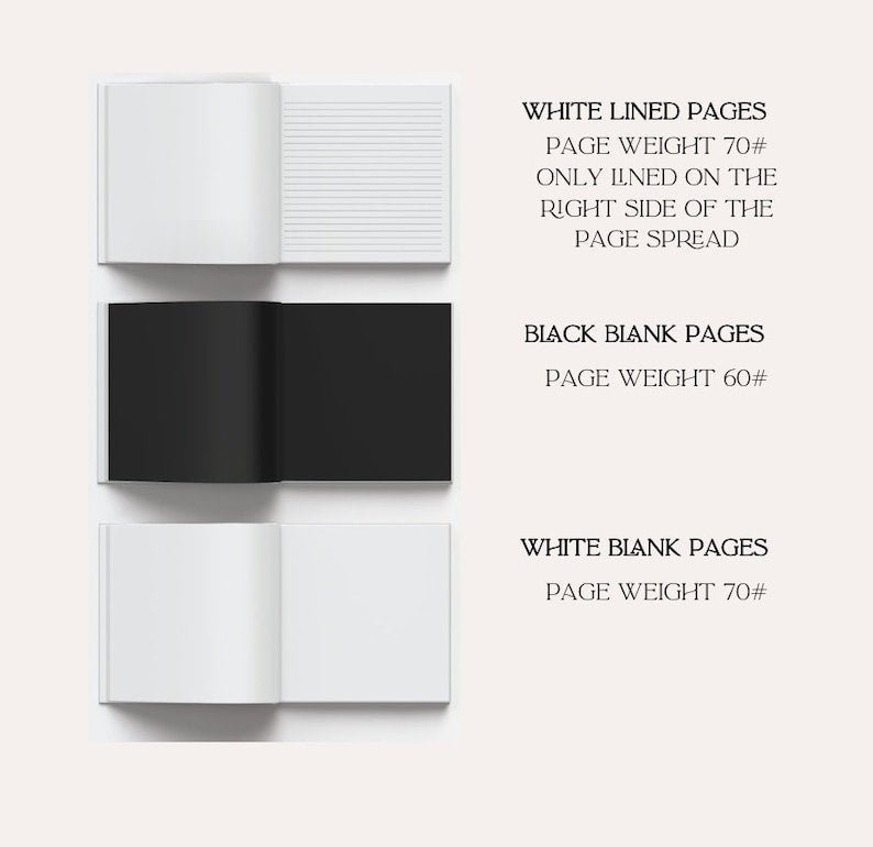 Modern Minimalist Guest Book