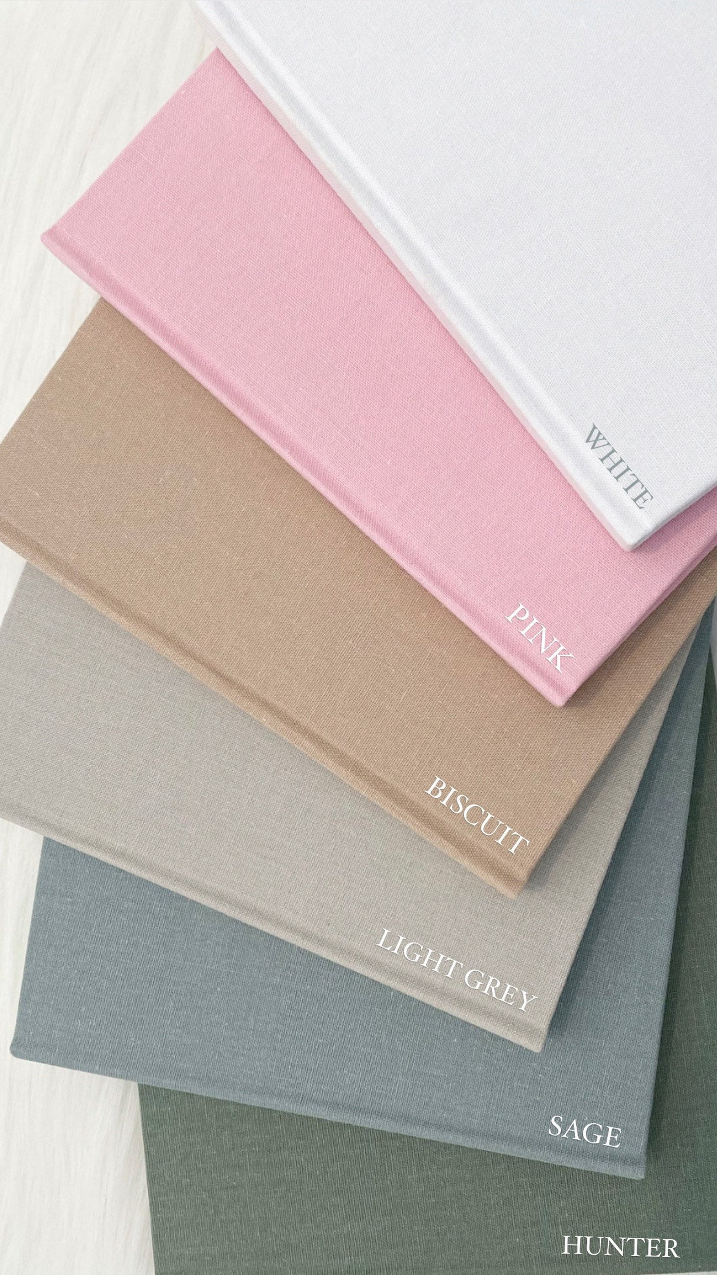 White Chenille Patch Book