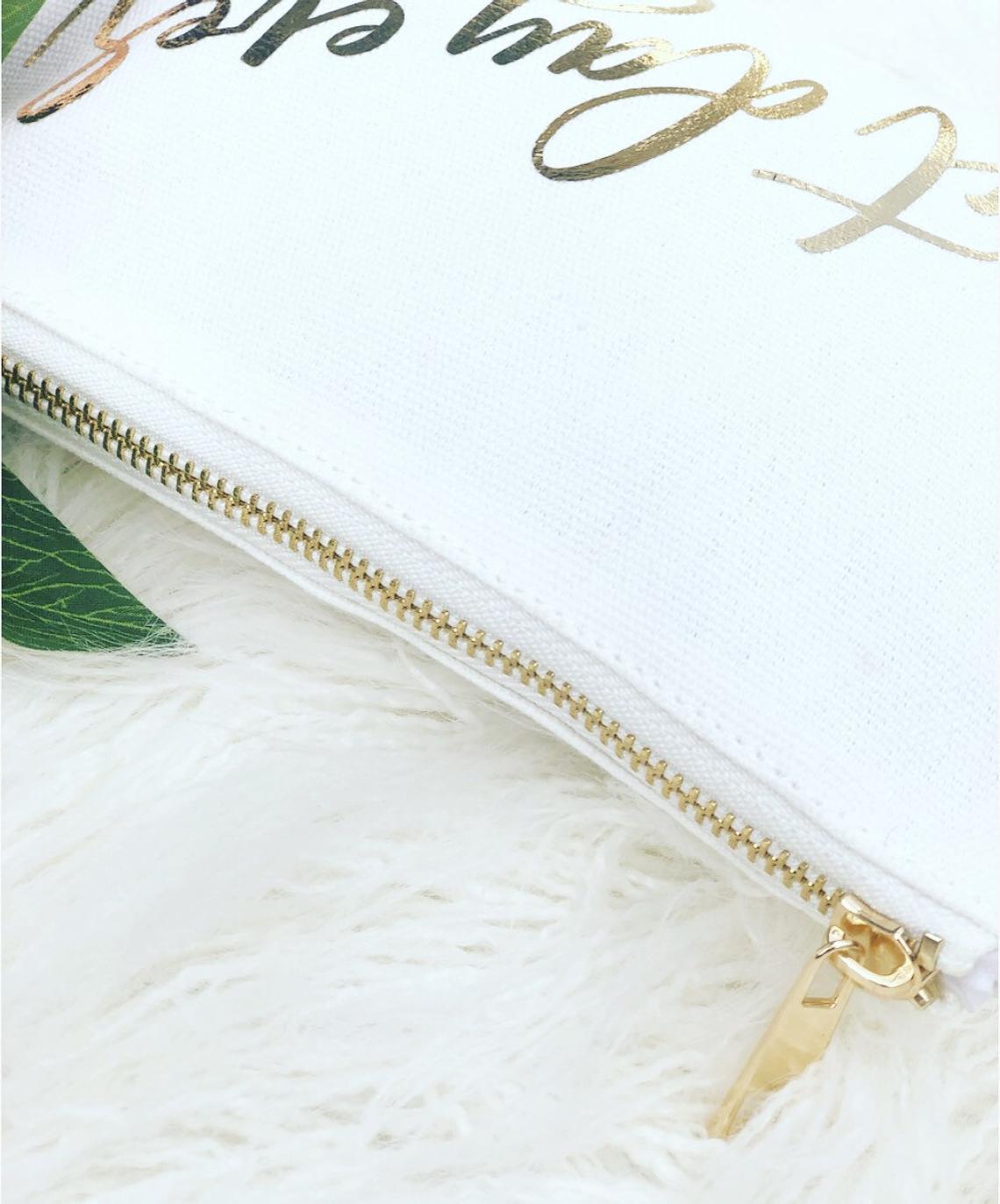 Copy of Personalised Cosmetic Bag - Pink