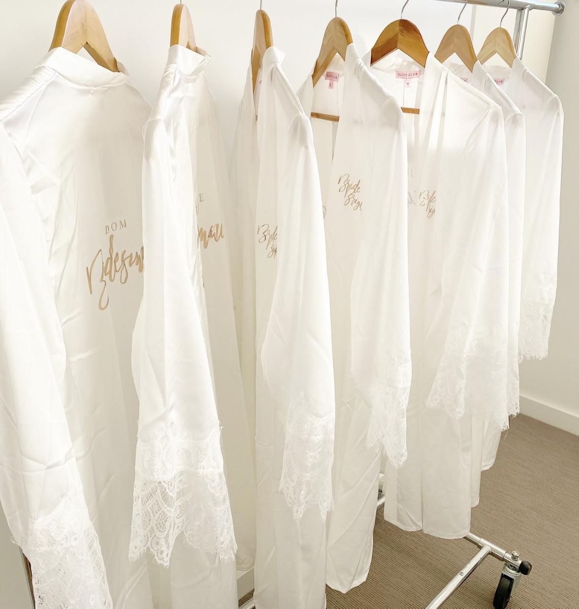 BRIDAL ROBE - White