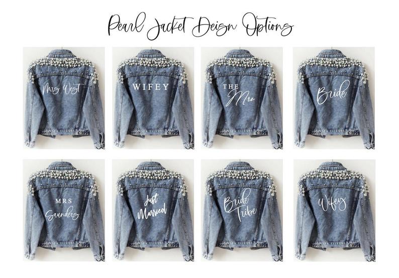 Gorgeous Luxe Denim Jacket with Pearl