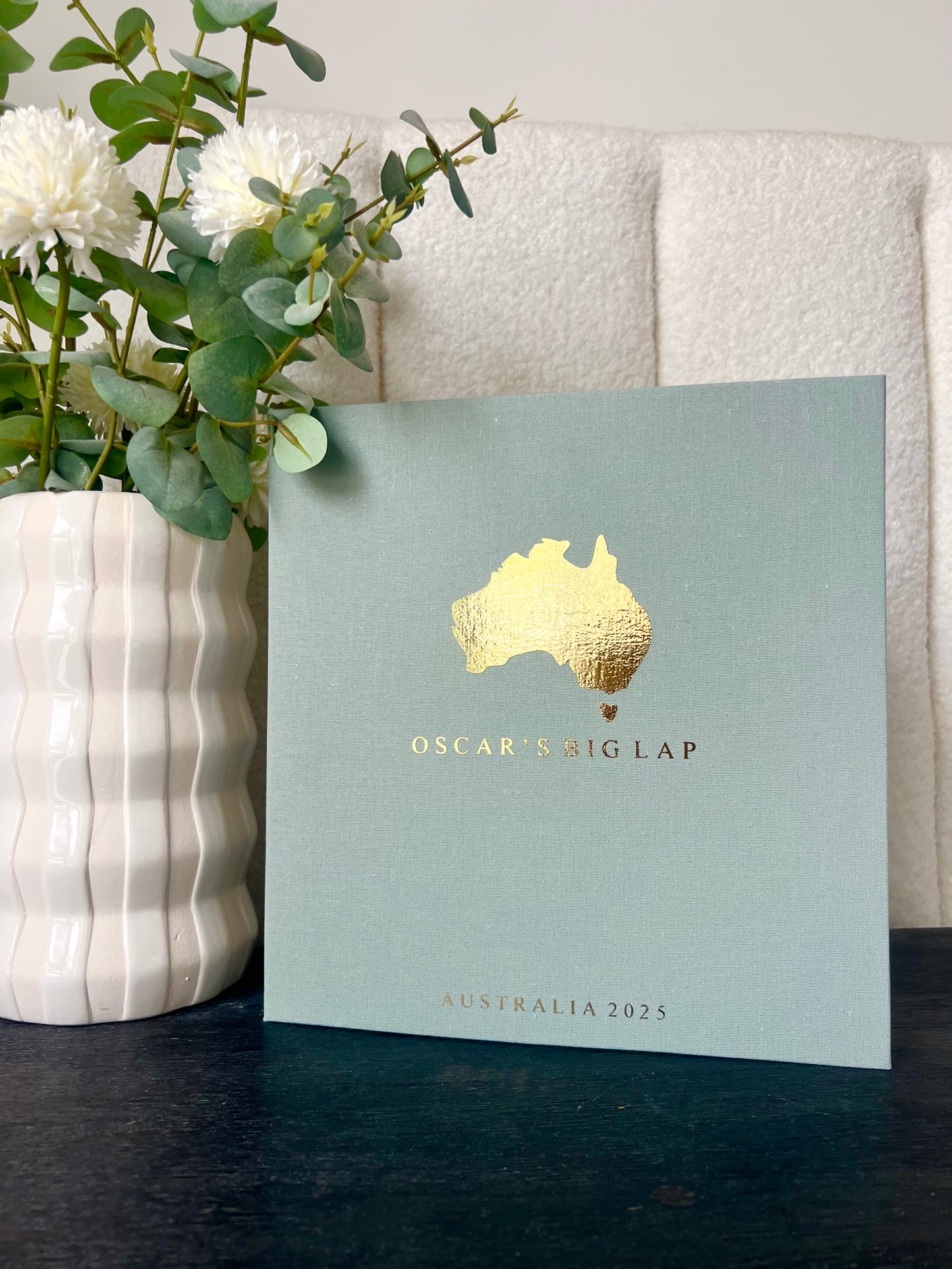 AUSTRALIA 2 - Personalised Linen Photo Album