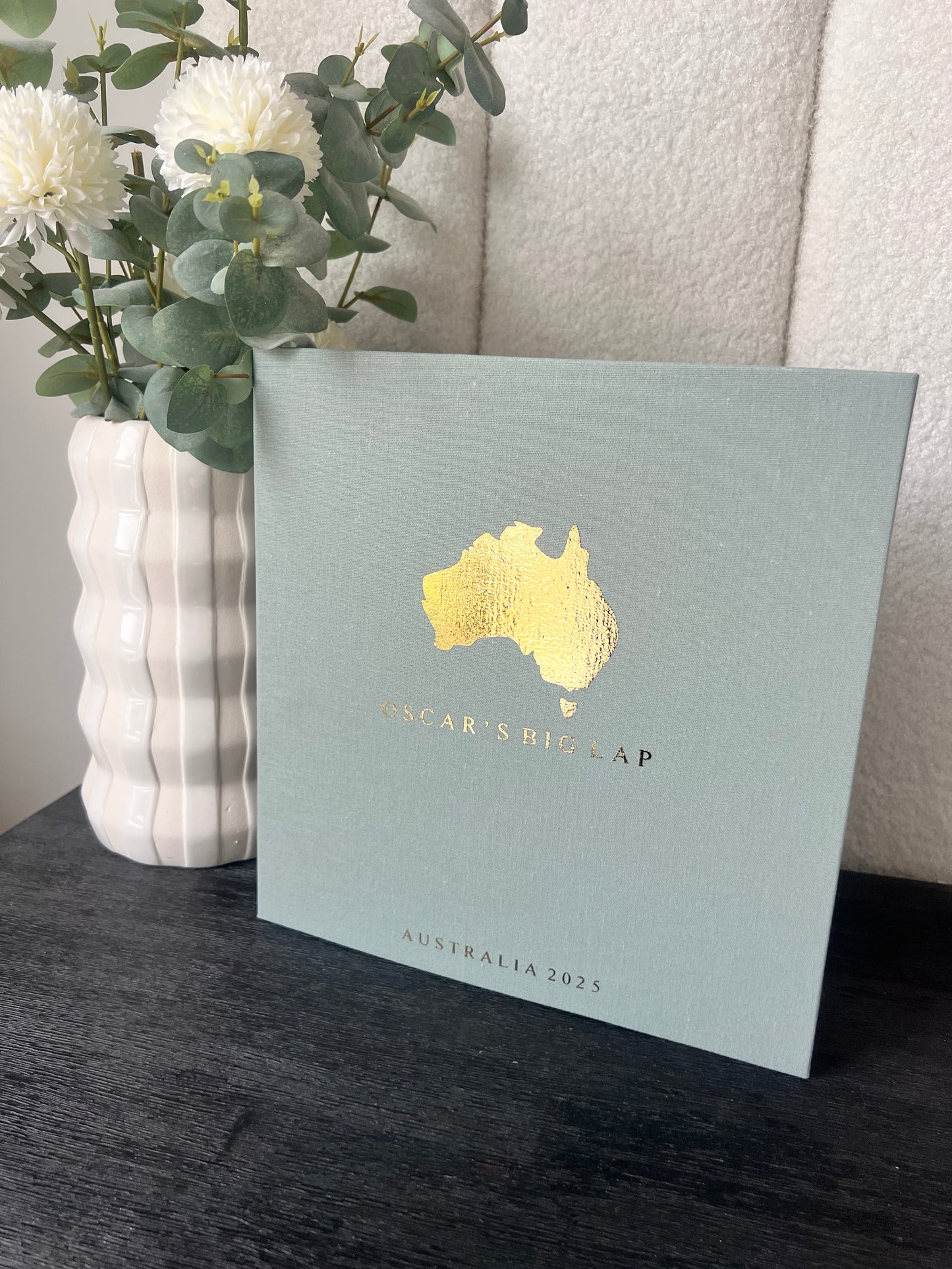 AUSTRALIA 2 - Personalised Linen Photo Album
