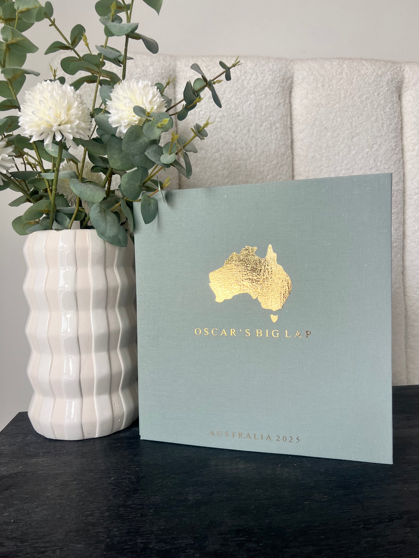 AUSTRALIA 2 - Personalised Linen Photo Album