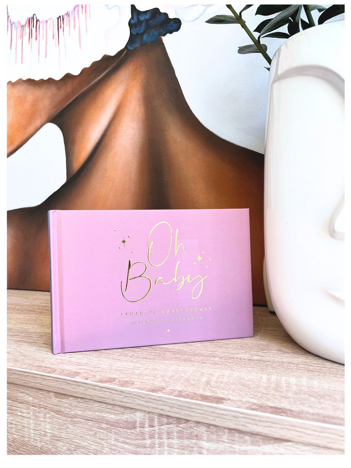 Oh Baby - Baby Shower Guest Book