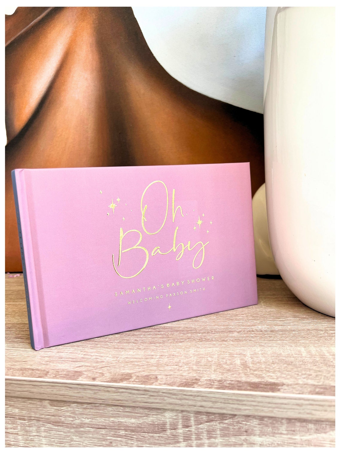 Oh Baby - Baby Shower Guest Book