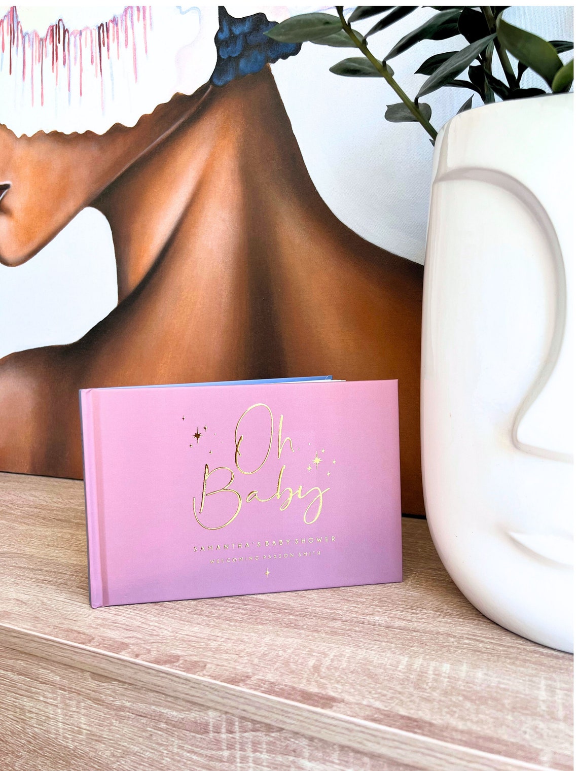 Oh Baby - Baby Shower Guest Book