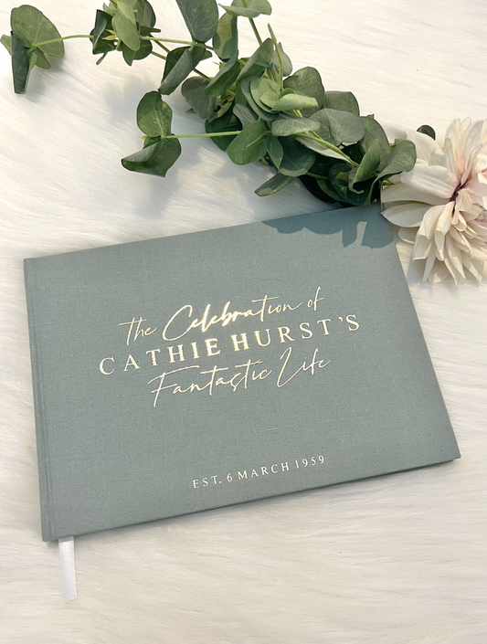 Celebration of Life - Memorial Guestbook