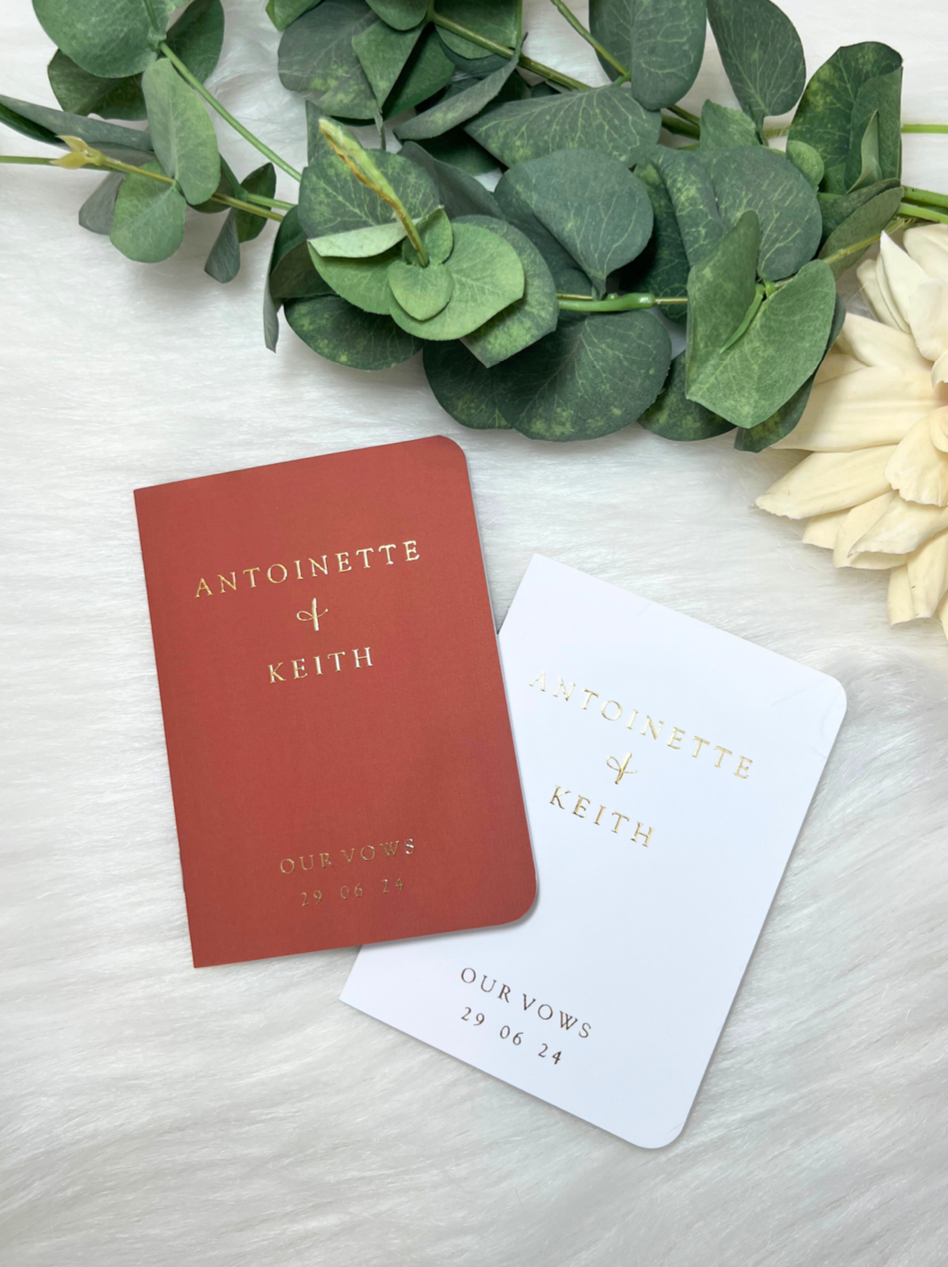 ANTOINETTE VOW BOOK