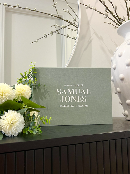 In Loving Memory - Memorial Guestbook
