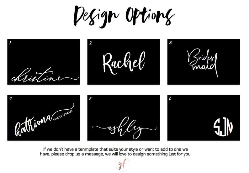 PERSONALISED COSMETIC BAG - BLACK
