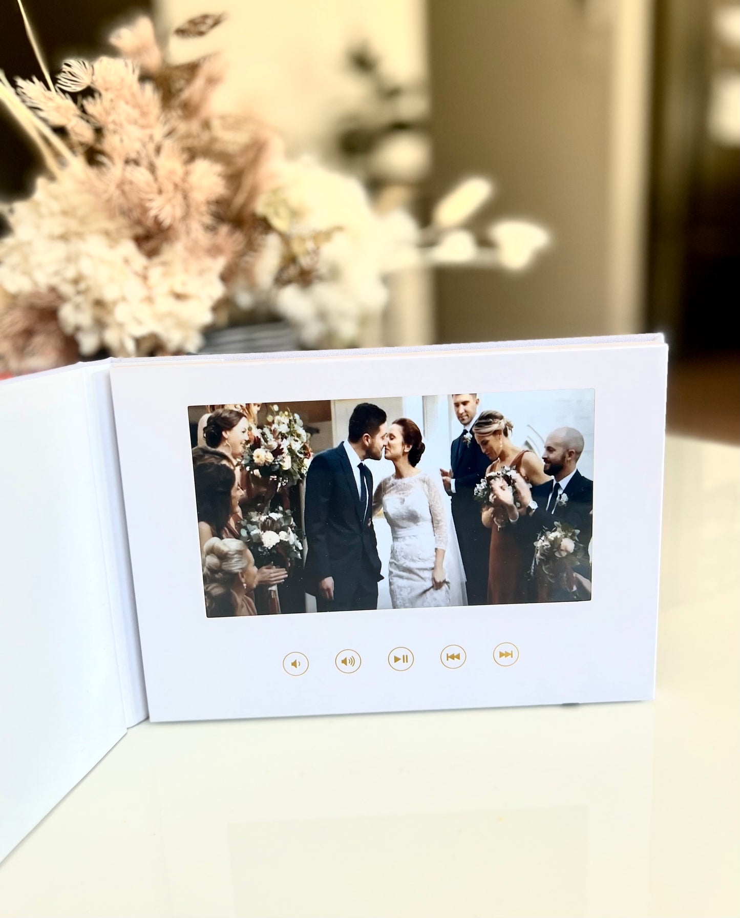 Personalised Linen Video Book