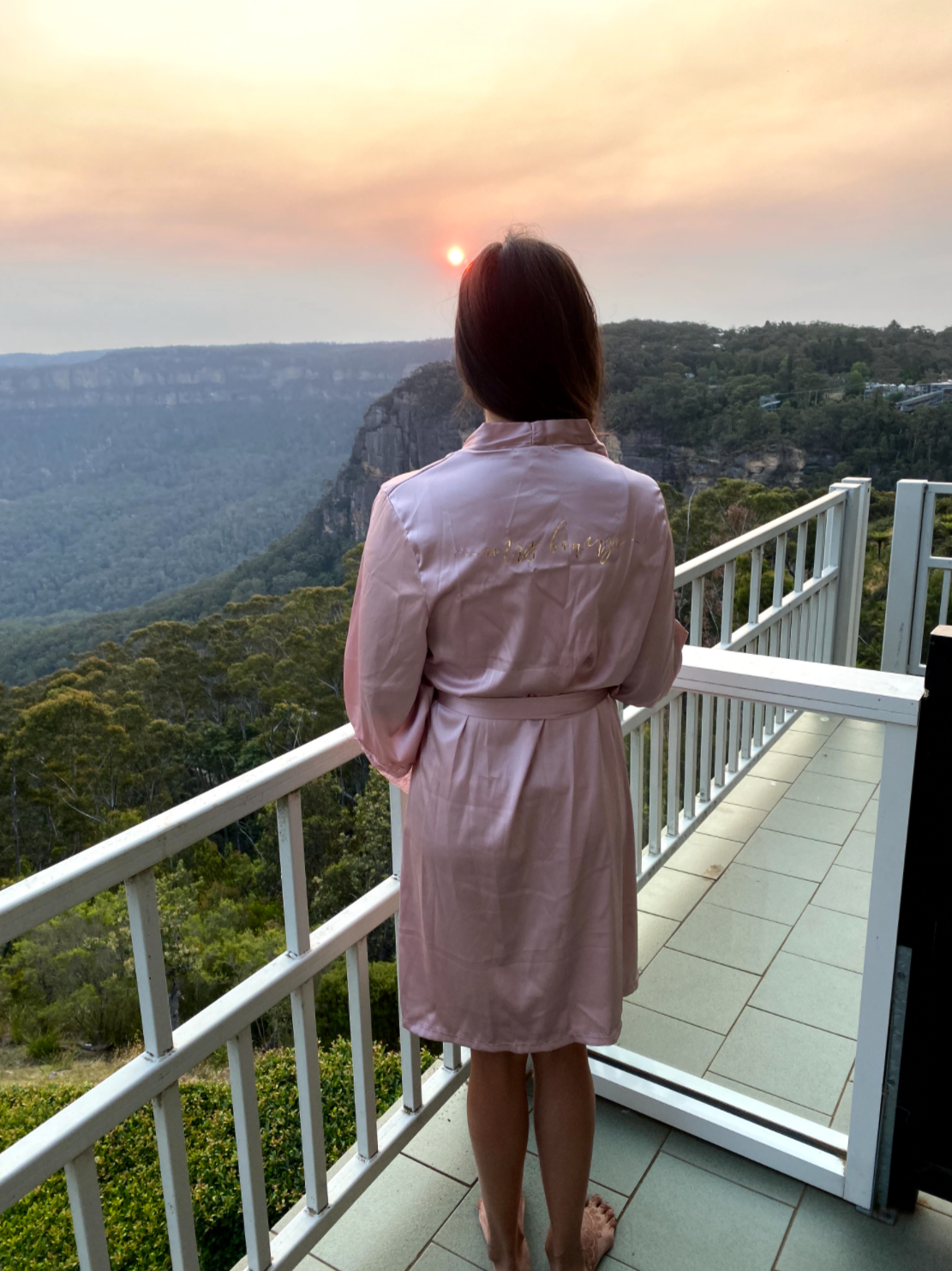 Bridal Robe - Pink