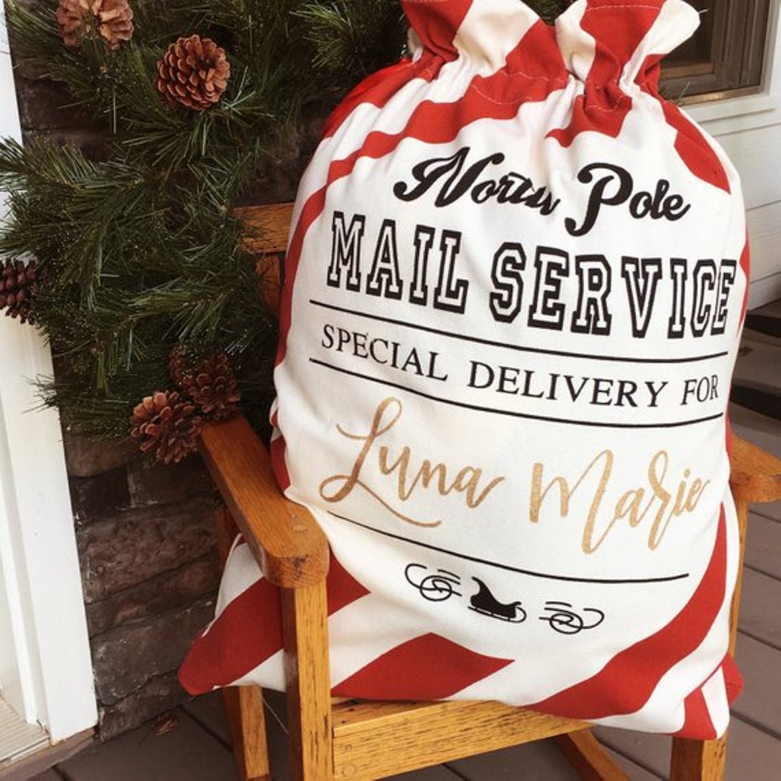 Personalized Santa Sack