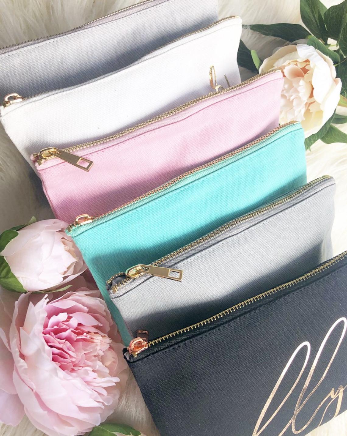 PERSONALISED COSMETIC BAG - WHITE