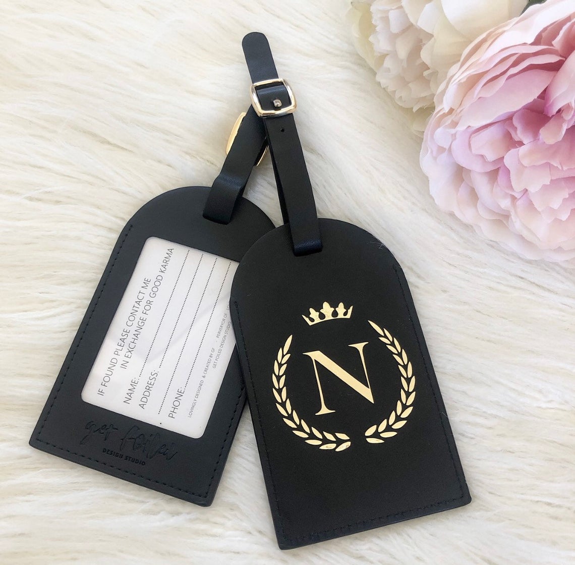 Buy personalised luggage tags 2025