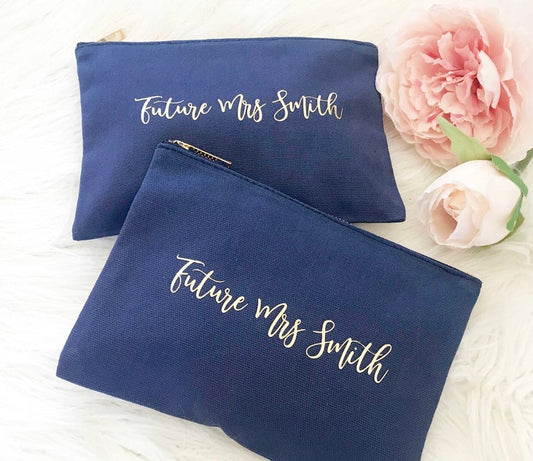 Personalised Cosmetic Bag - Navy